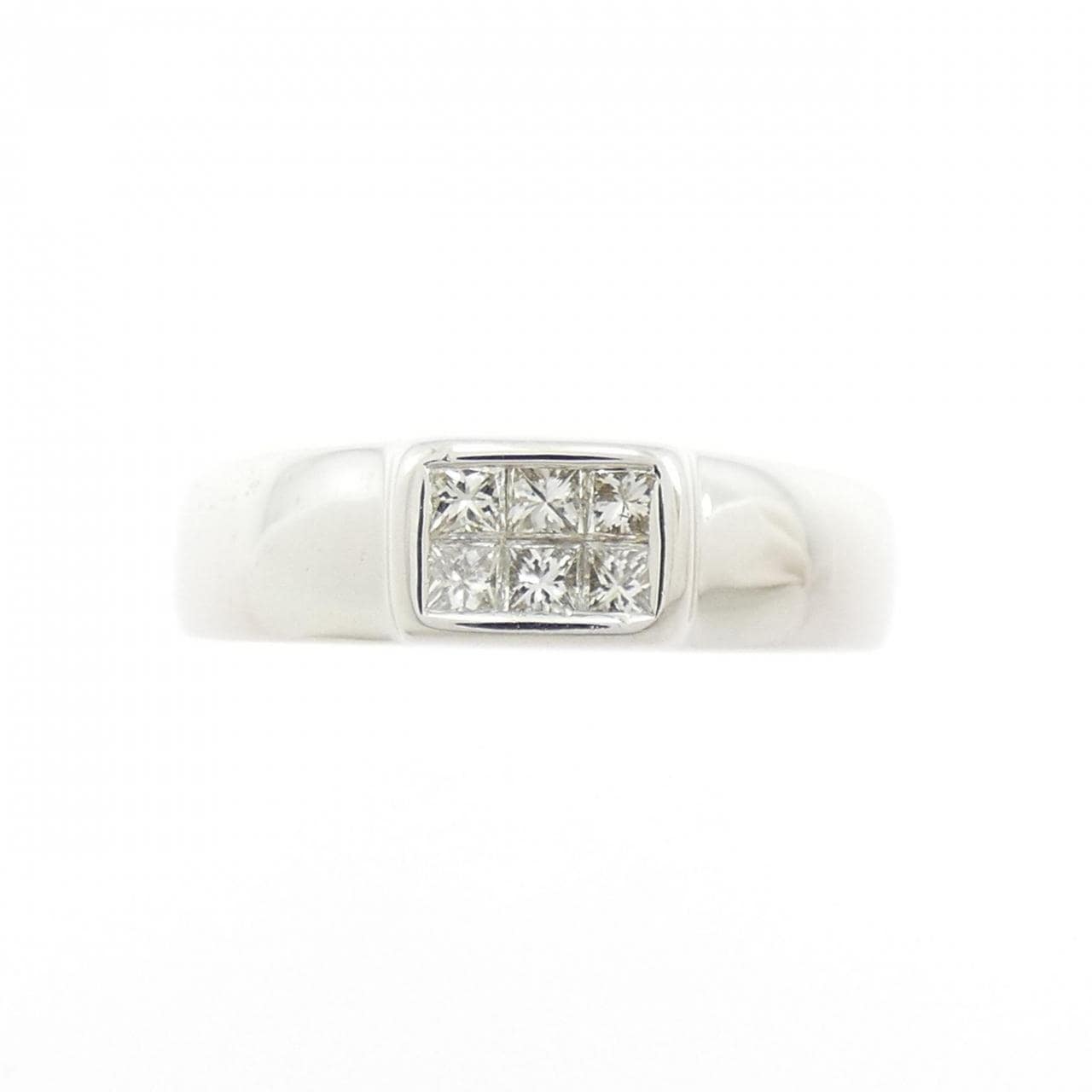 K18WG ダイヤモンド リング 0.20CT