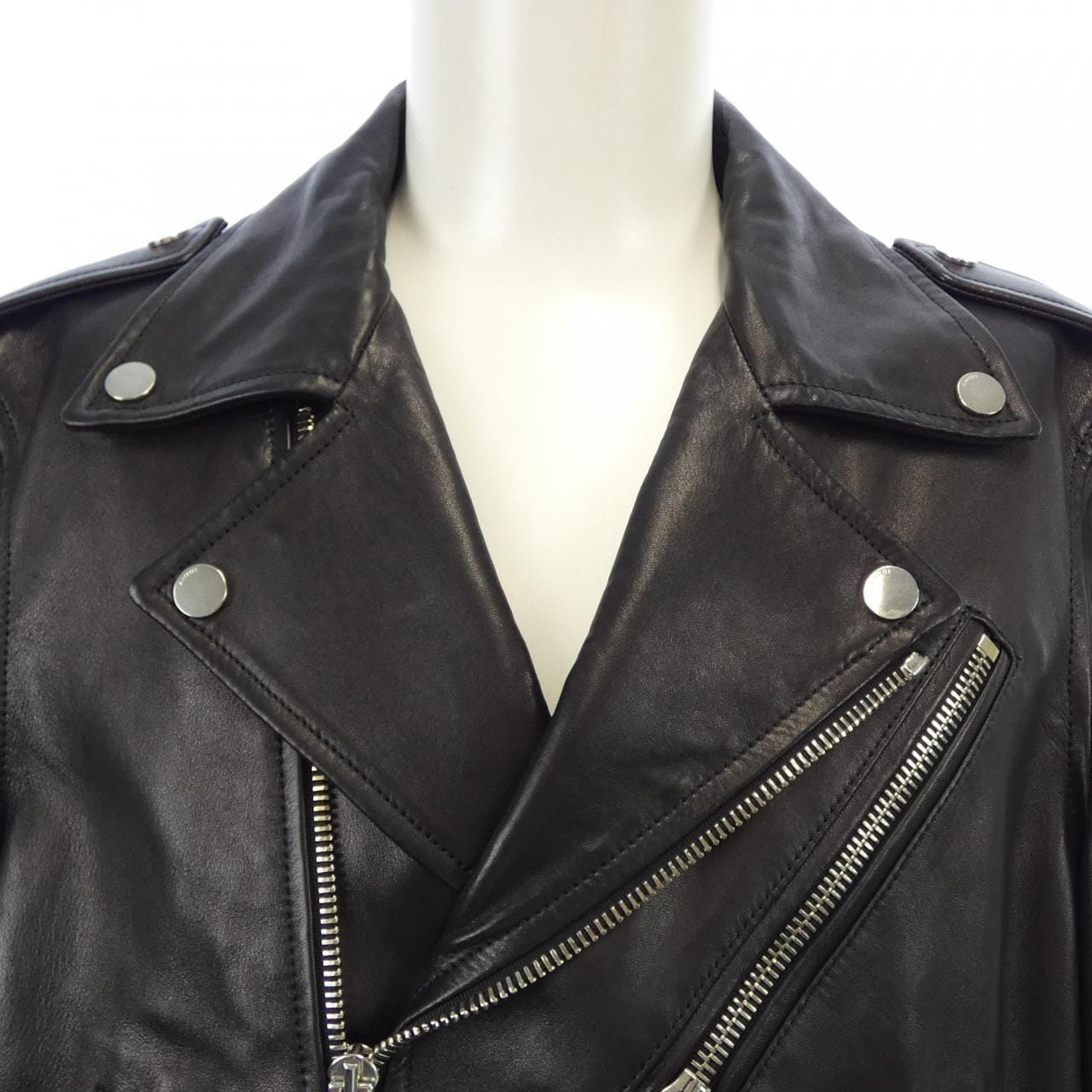 アミリ AMIRI レザーライダースジャケット