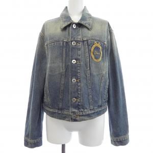 クリスチャンディオール CHRISTIAN DIOR DIOR MeDAILLON クロップド ジャケット 622V83N3215 デニムジャケット