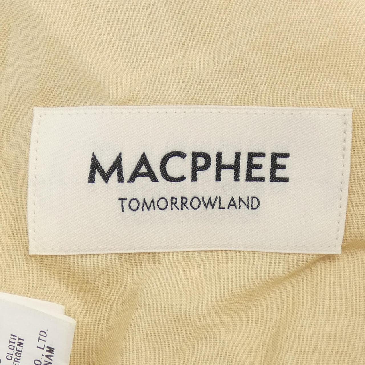 マカフィー MACPHEE ジャケット