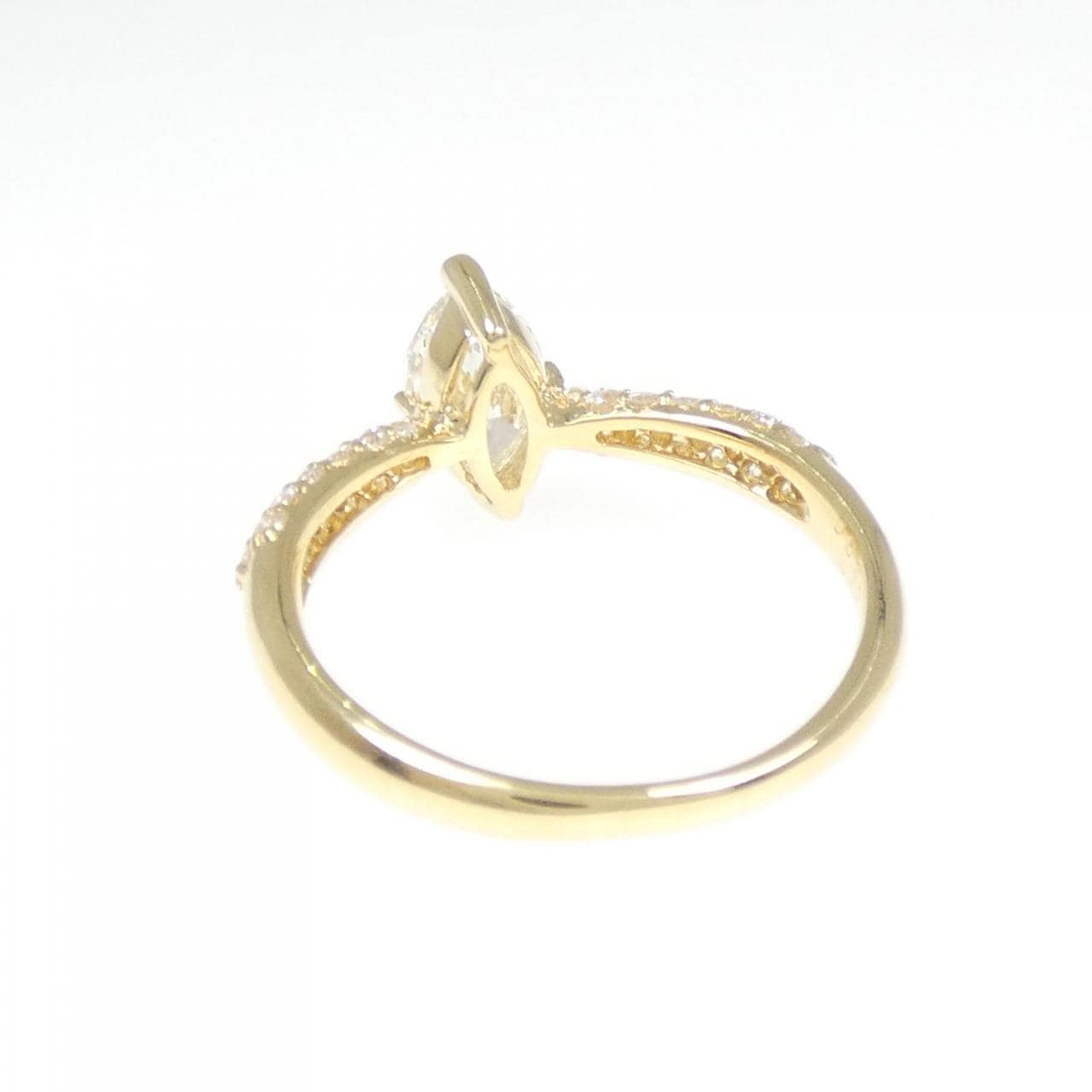 K18YG ダイヤモンド リング 0.82CT
