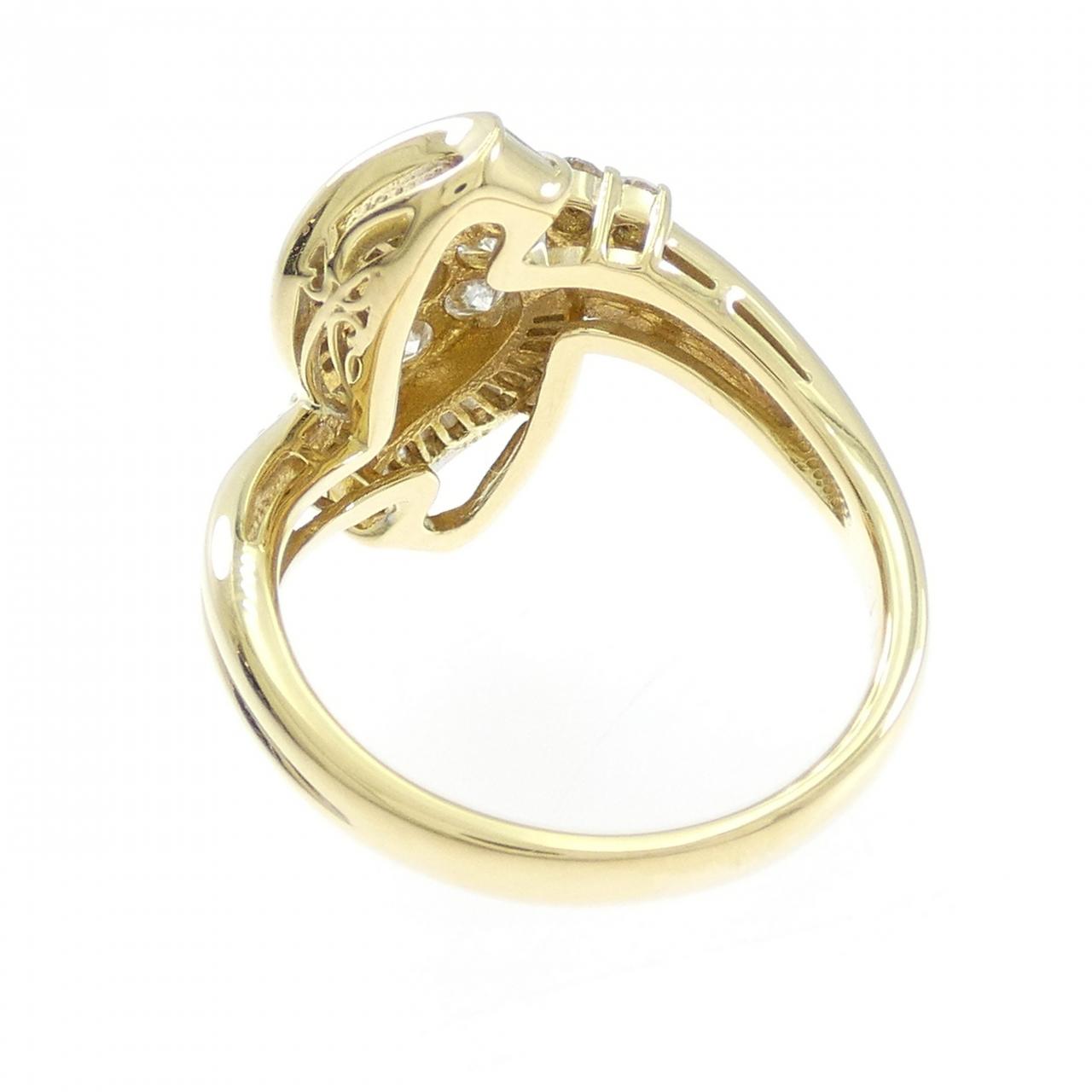 K18YG ダイヤモンド リング 1.10CT