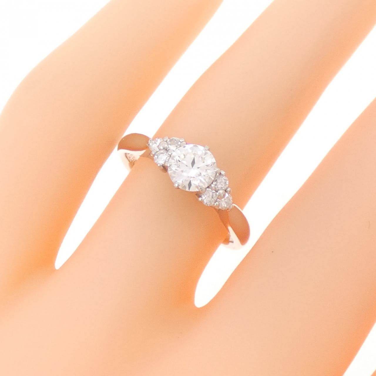 PT900 ダイヤモンド リング 0.505CT F VS2 EXT