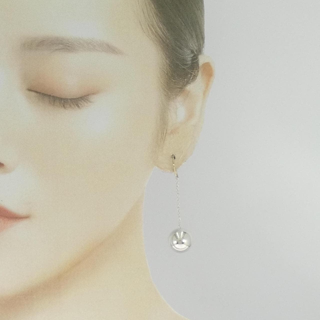 TIFFANY球钩耳环