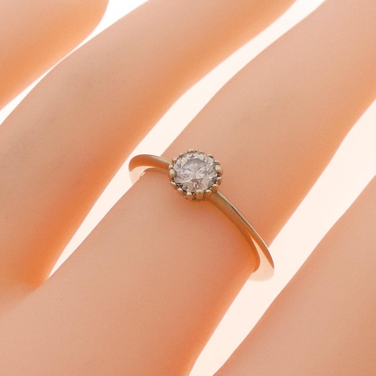 カシケイ ミル セッティング リング 0.30CT