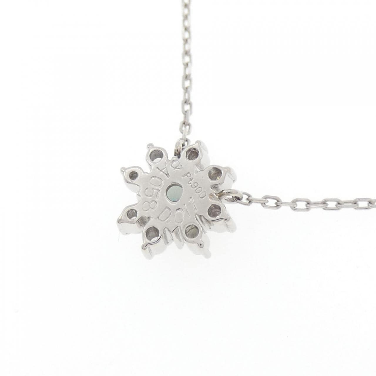 クレサンベール 合成アレキサンドライト ネックレス 0.58CT