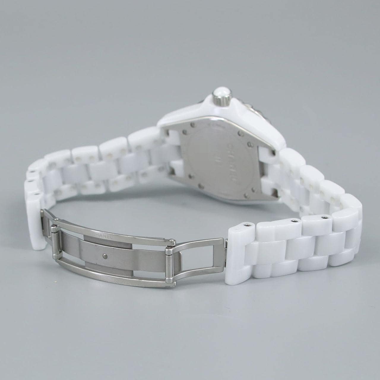 シャネル J12 33mmセラミック･12P H1628 セラミック クォーツ