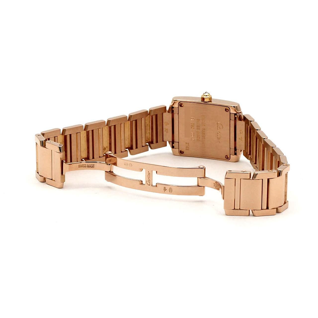 カルティエ タンクフランセーズSM PG/D WE10456H PG･RG クォーツ