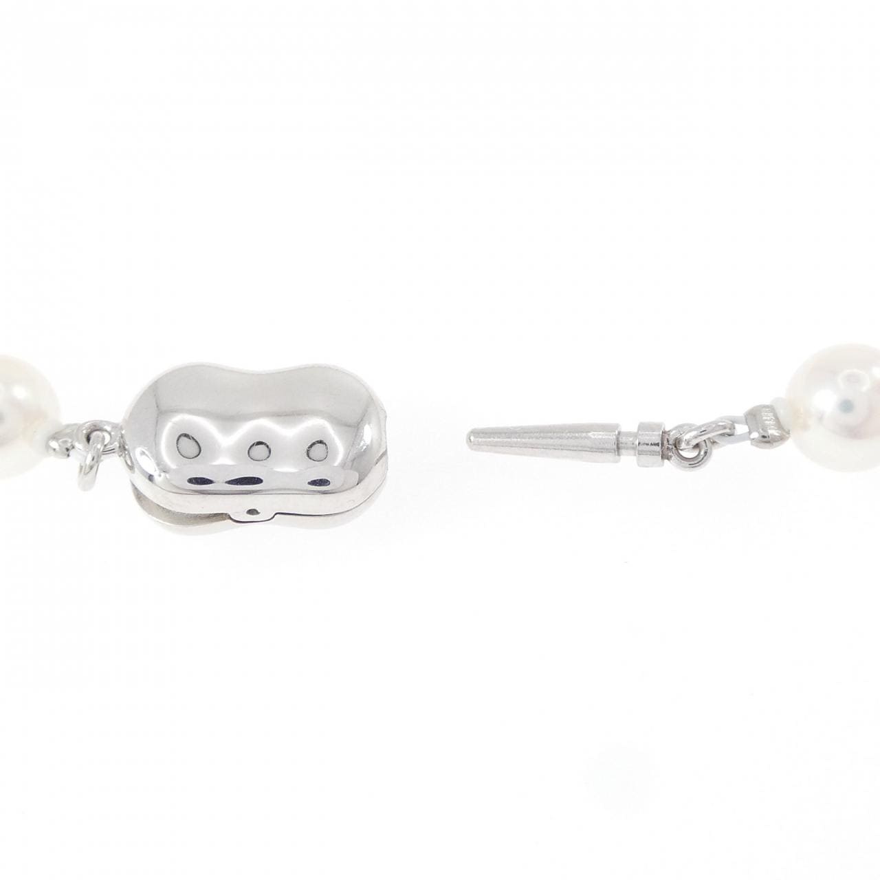 シルバークラスプ アコヤパール ネックレス 6-6.5mm