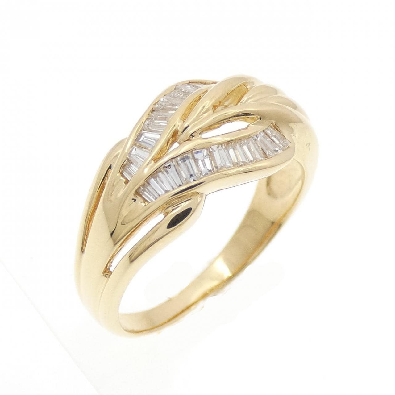 K18YG ダイヤモンド リング