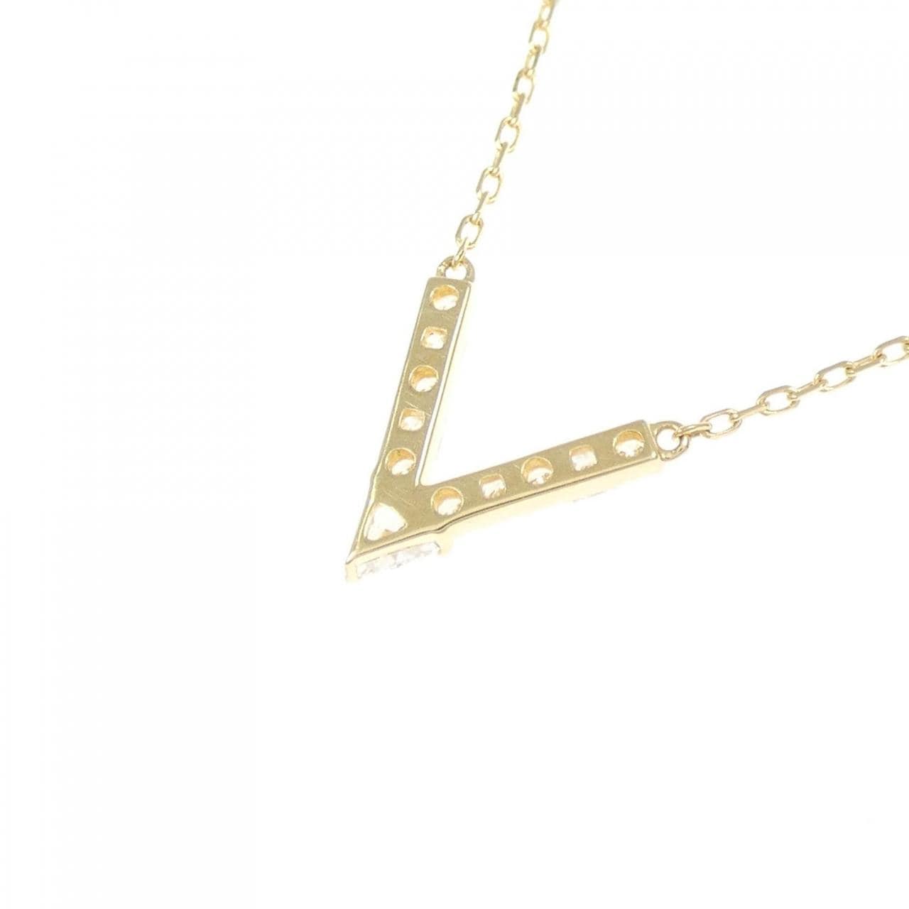 アーカー Vチェーン ネックレス 0.12CT