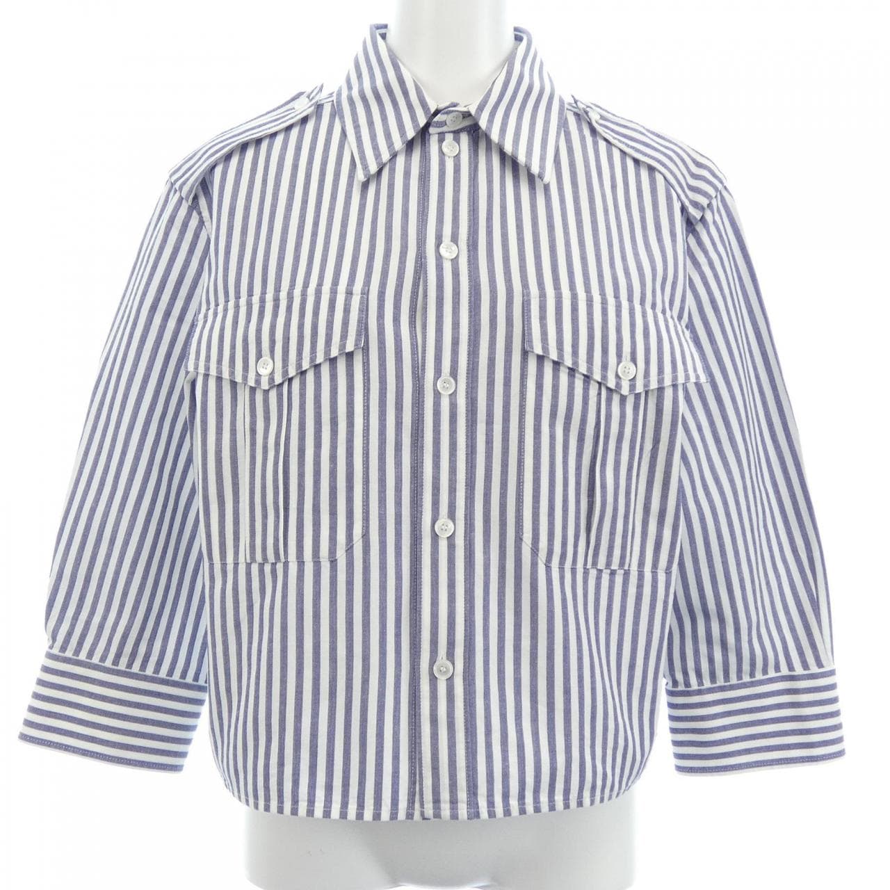 セリーヌ CELINE CROPPED REPORTER 2C859556T エディ期 シャツ