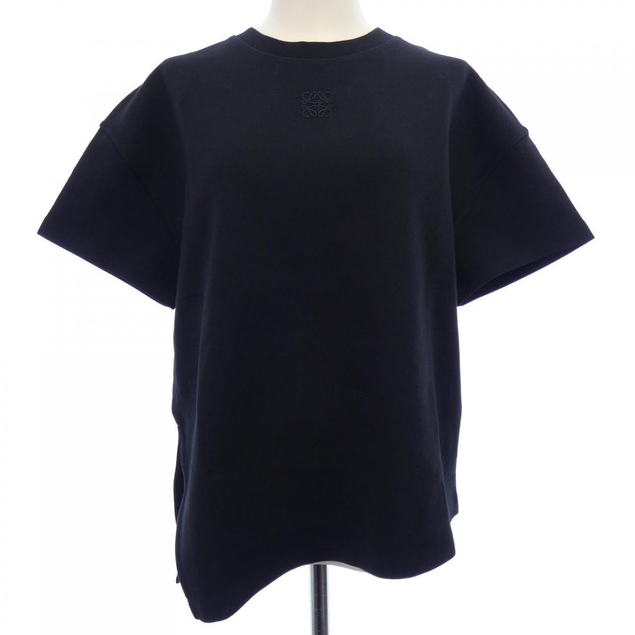 ロエベ LOEWE アシンメトリーTシャツ アナグラム S540Y22X59 Tシャツ