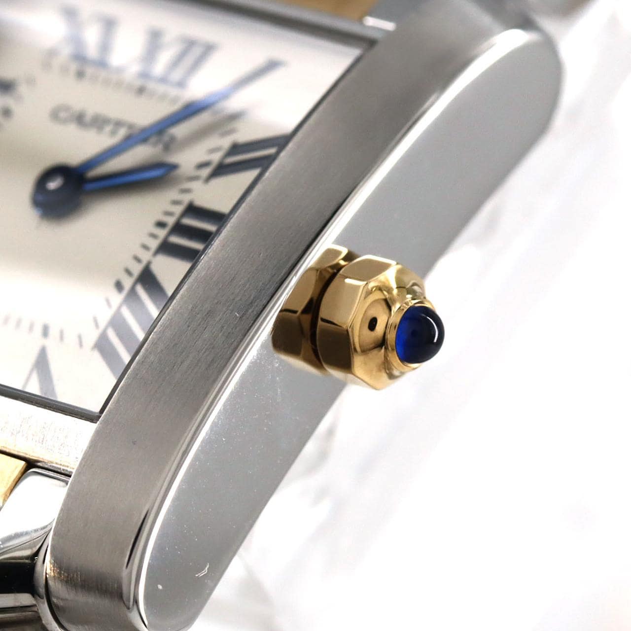 カルティエ タンクフランセーズSM コンビ W51007Q4 SSxYG クォーツ