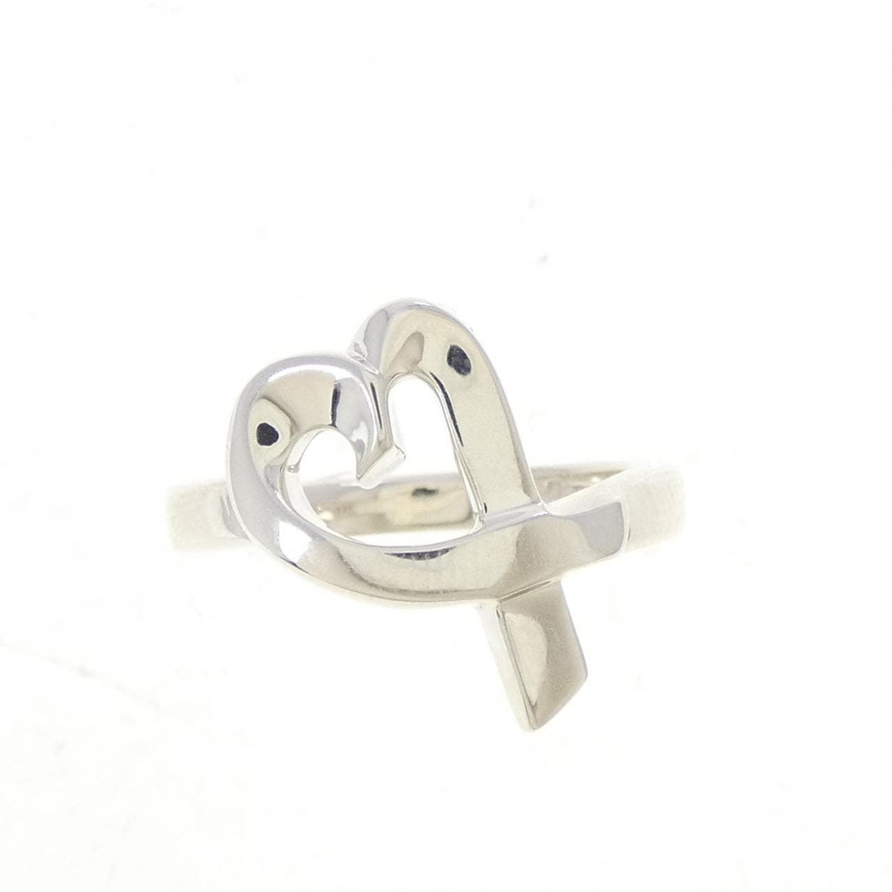 ティファニー ラビングハート リング