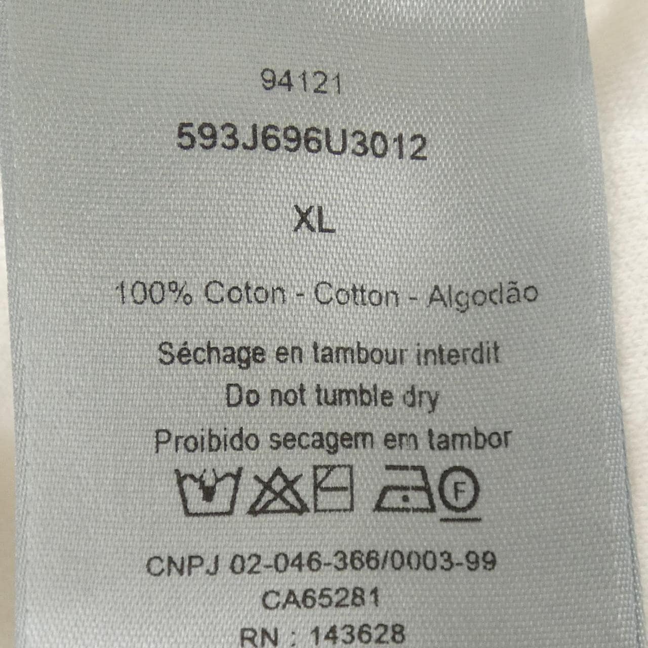 ディオール DIOR 593J696U3012 Tシャツ