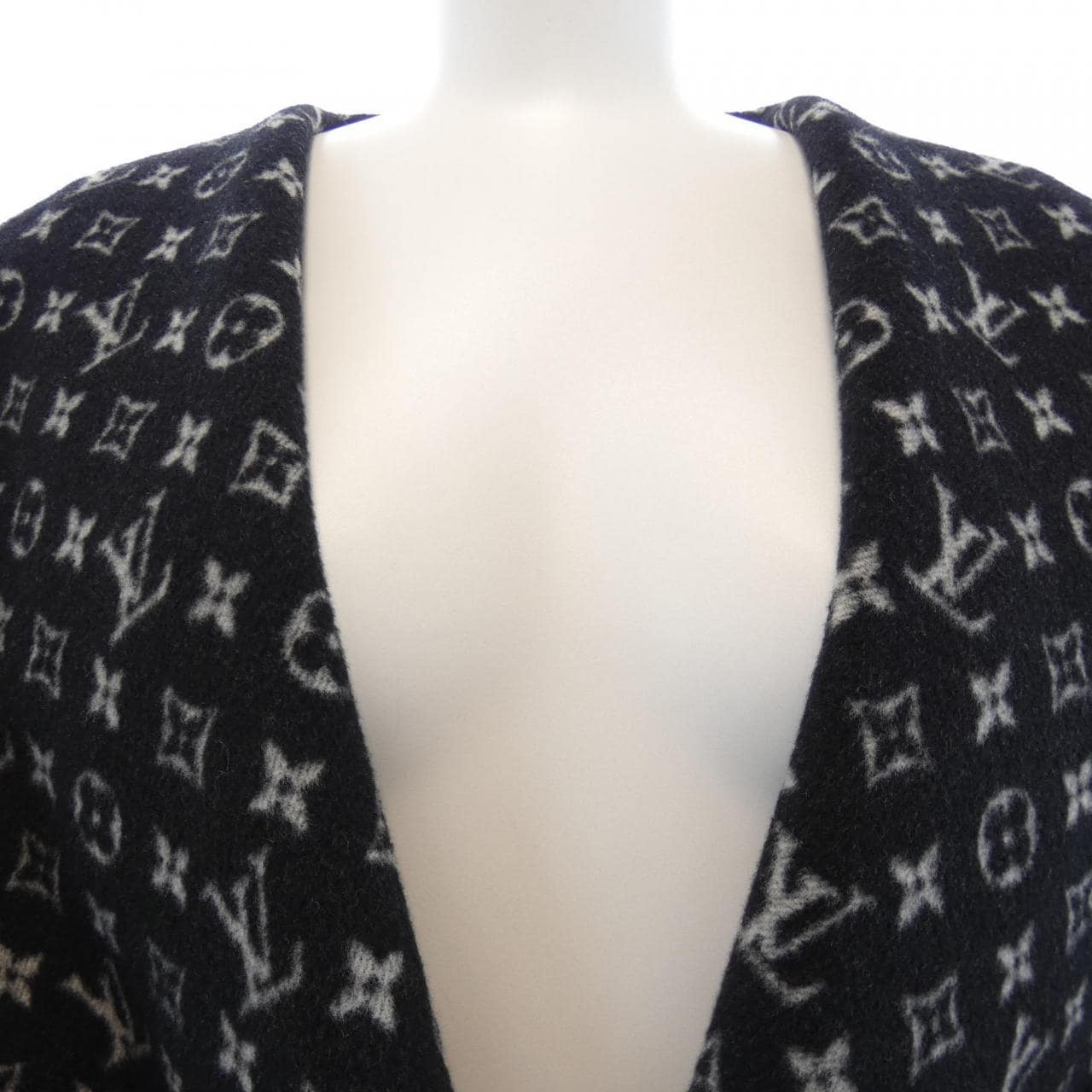 ルイヴィトン LOUIS VUITTON フーデッドラップコート FGCO40QWE コート