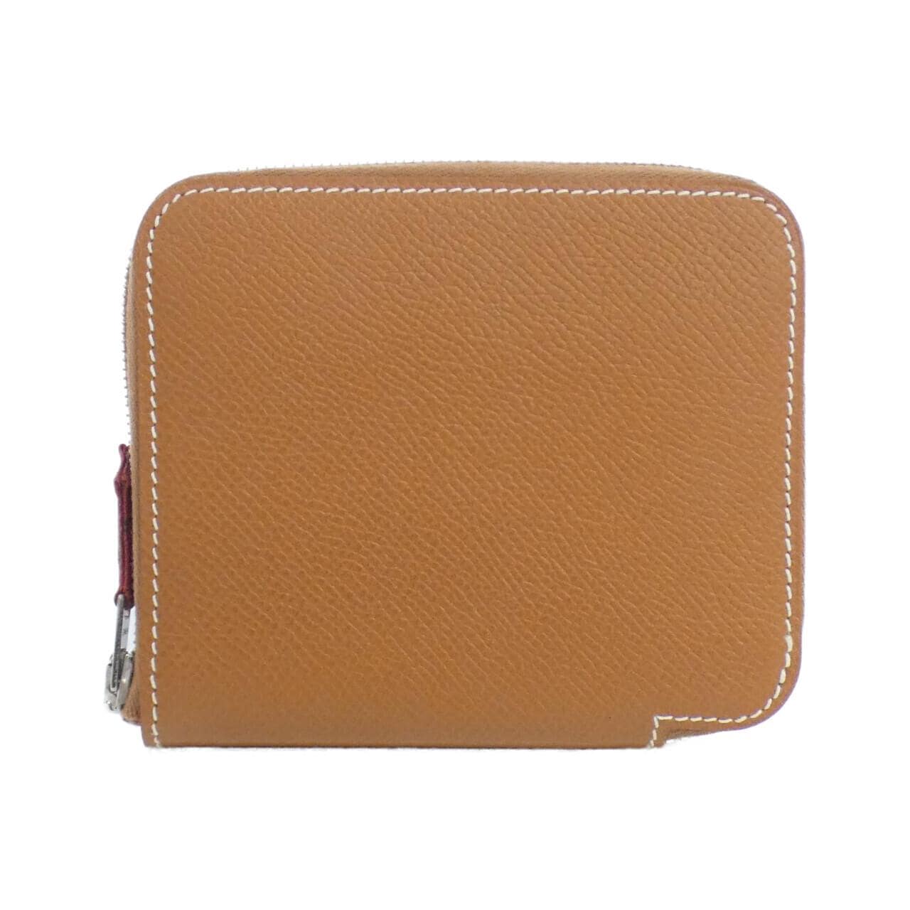 HERMES BRIDES ARGENTE Silk in Compact 062616CK Wallet