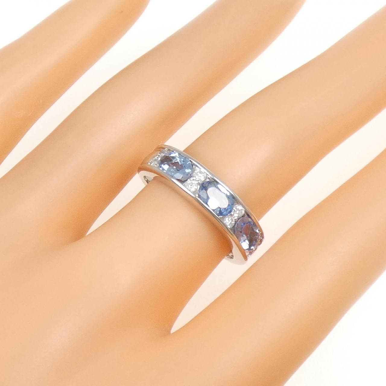 PT900 アクアマリン リング 0.98CT