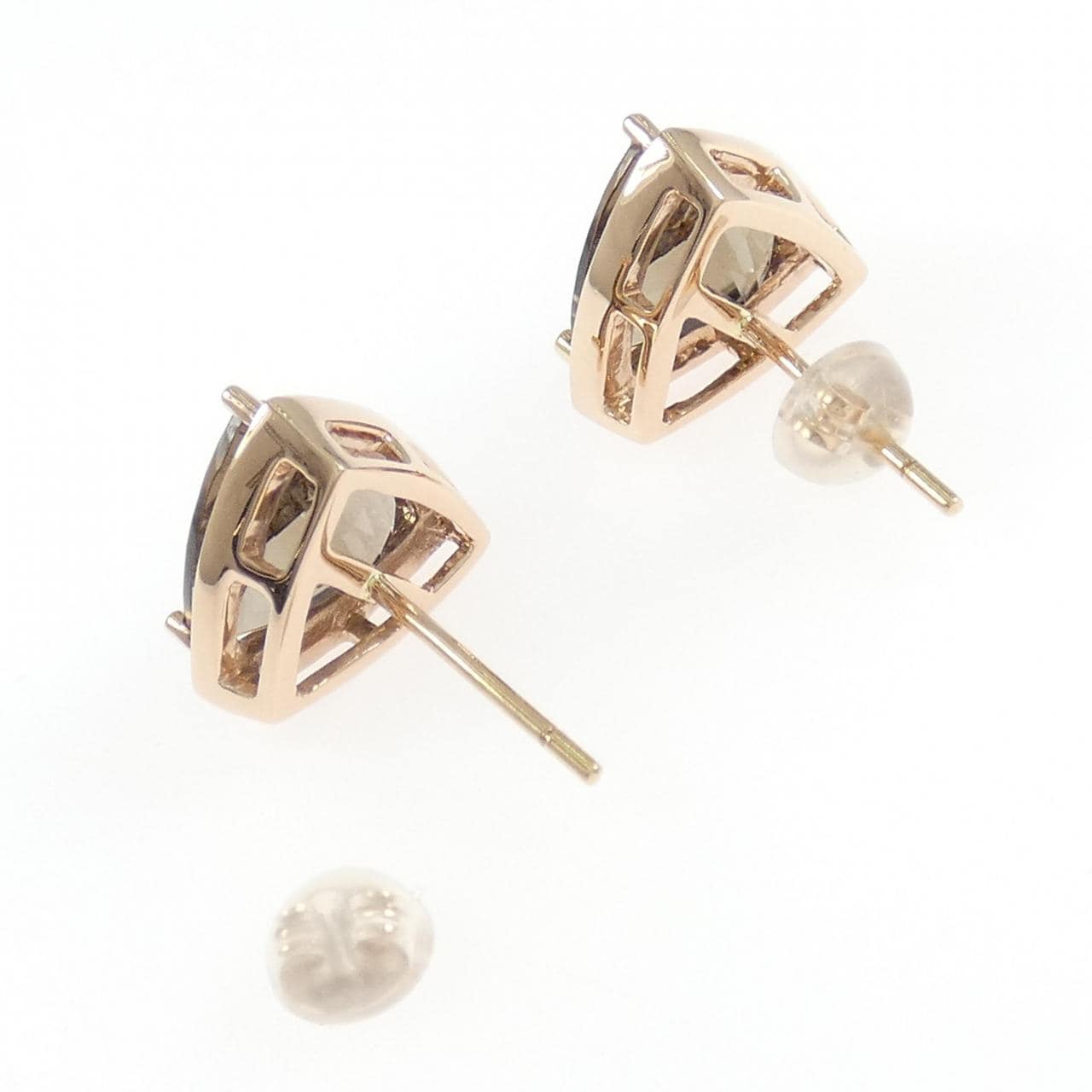 K18PG Quartz Earrings
