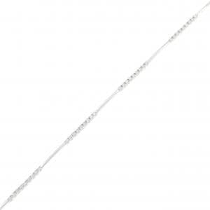 K18WG ダイヤモンド ブレスレット 1.00CT