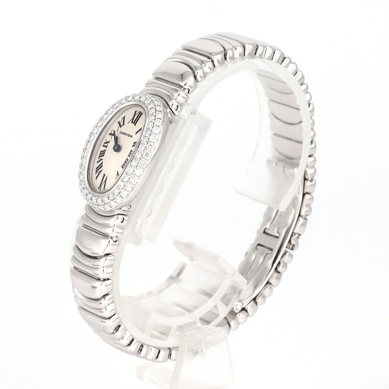 カルティエ ミニベニュワール WG/2D WB5095L2 WG クォーツ