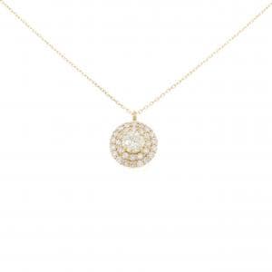 K18YG ダイヤモンド ネックレス 0.406CT