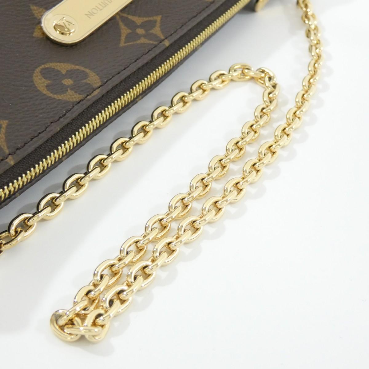 [Unused items] LOUIS VUITTON Monogram Pochette Eva M13567 Bag