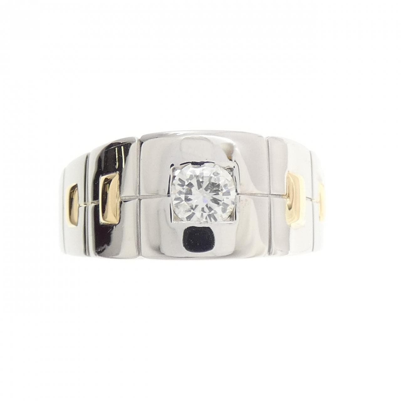 PT900/K18YG ダイヤモンド リング 0.42CT