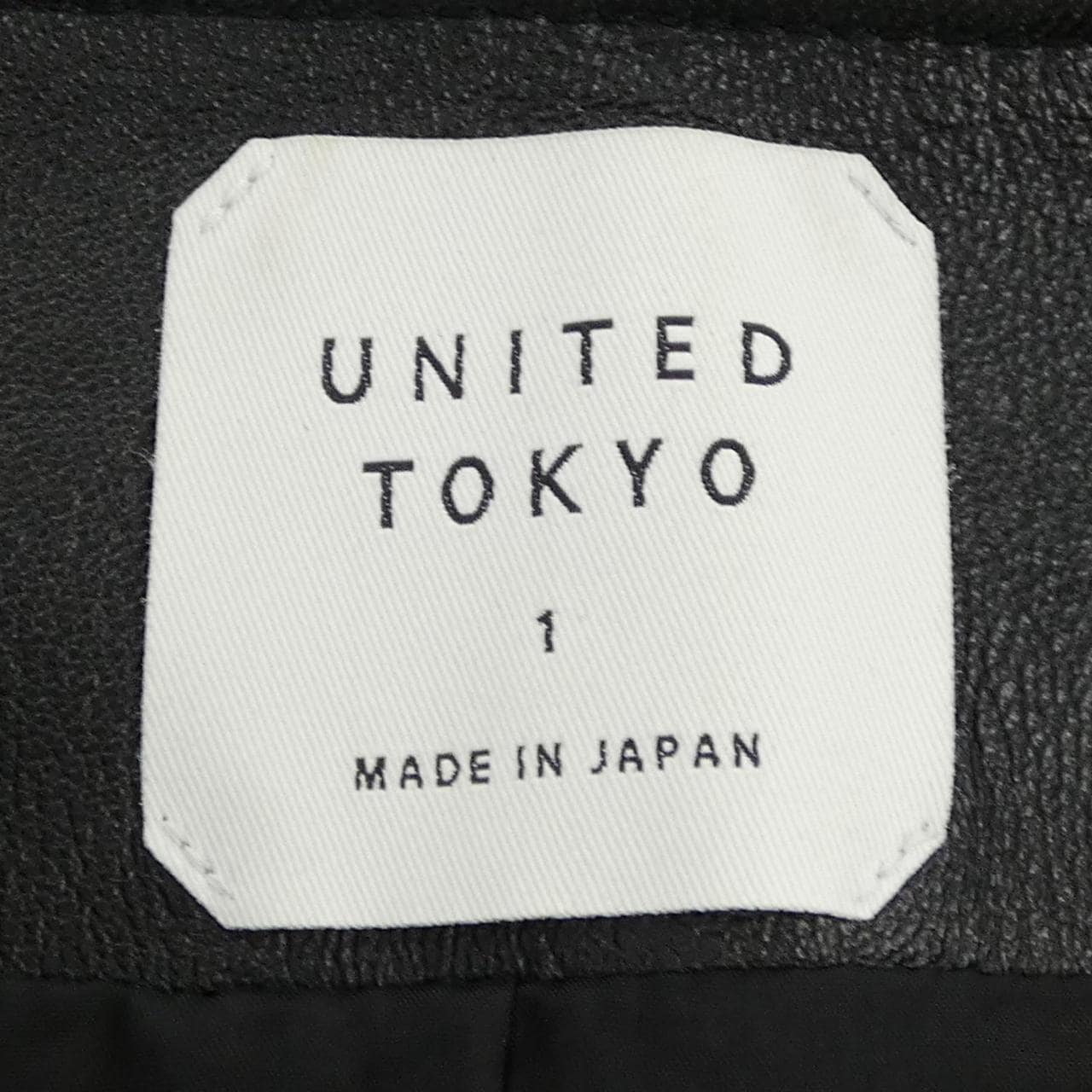 ユナイテッドトウキョウ UNITED TOKYO 142150004 レザージャケット