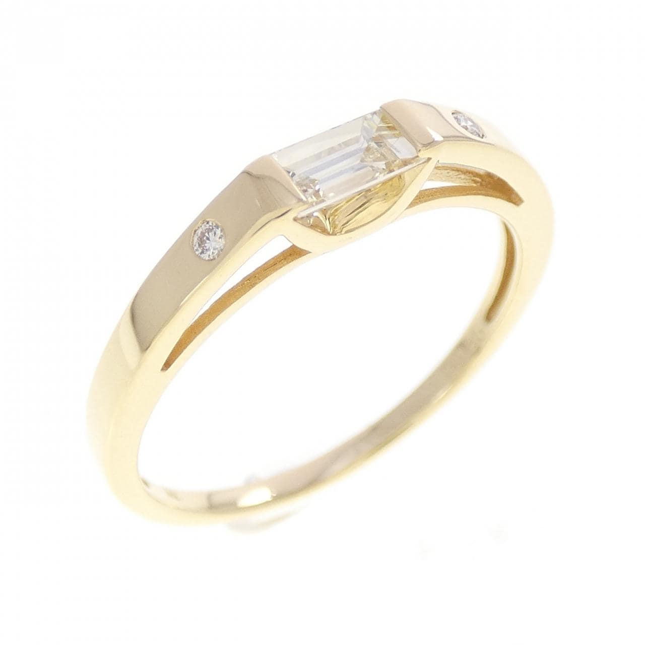 K18YG ダイヤモンド リング 0.25CT