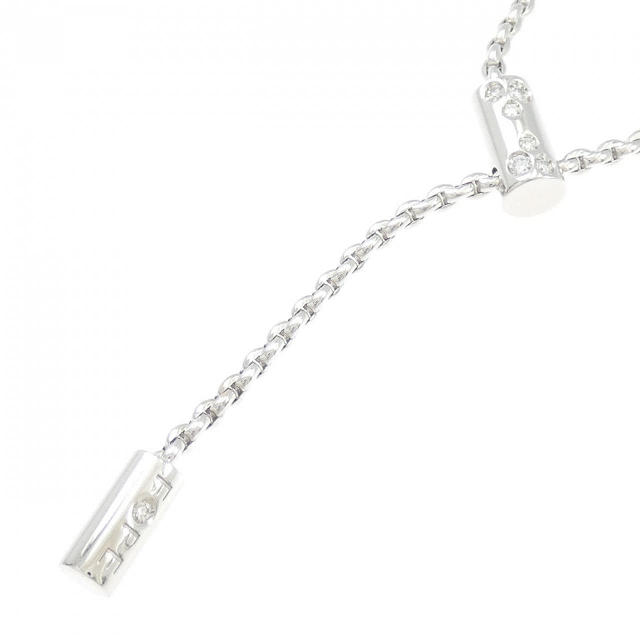 フォッペ ラリアット ネックレス 0.11CT