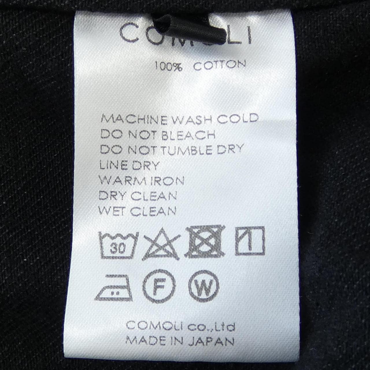 コモリ COMOLI W03-01001 デニムジャケット