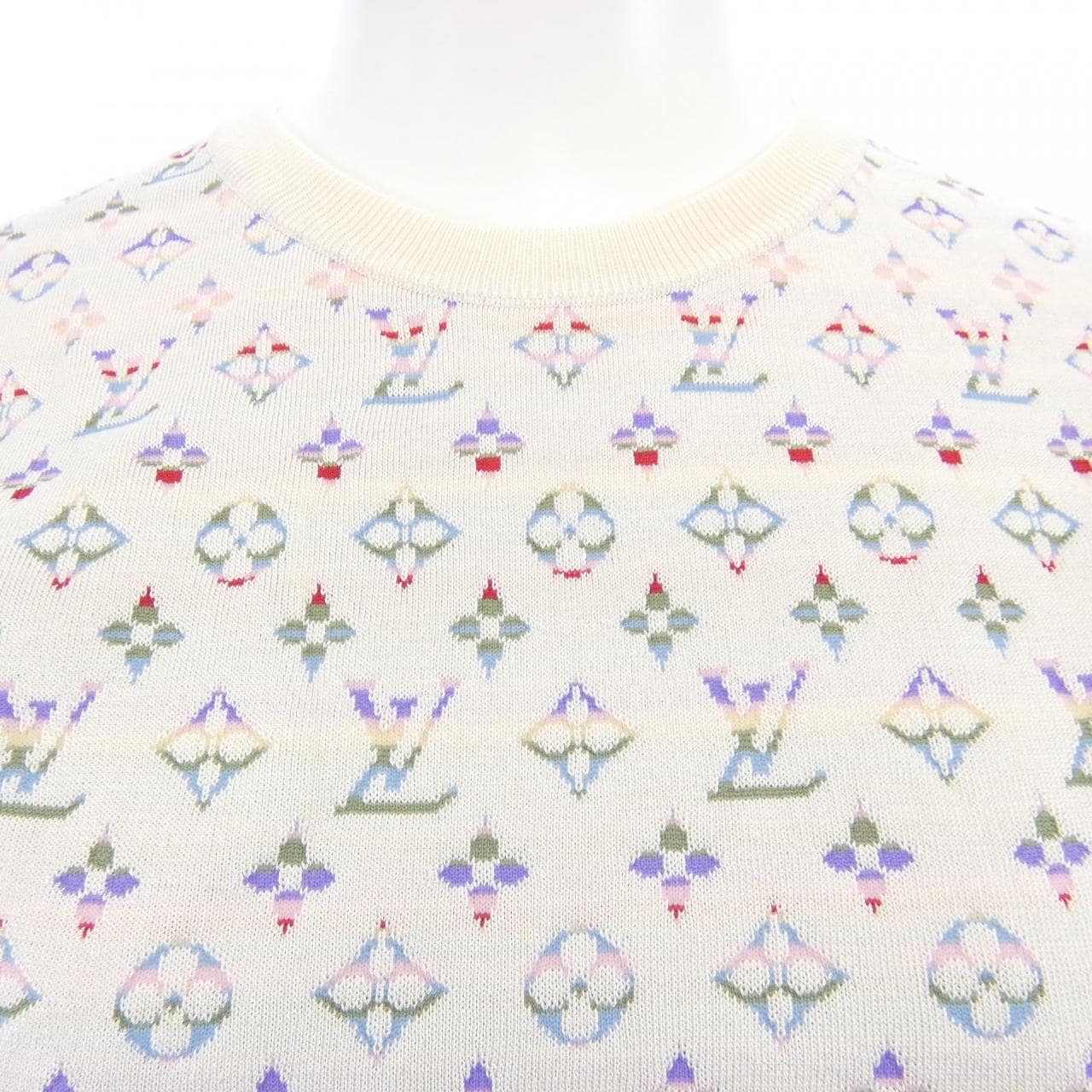 ルイヴィトン LOUIS VUITTON パステルモノグラムニットトップ FNKS99TT9 トップス