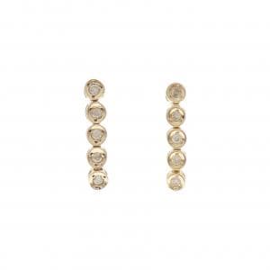 K18YG ダイヤモンド ピアス 0.20CT