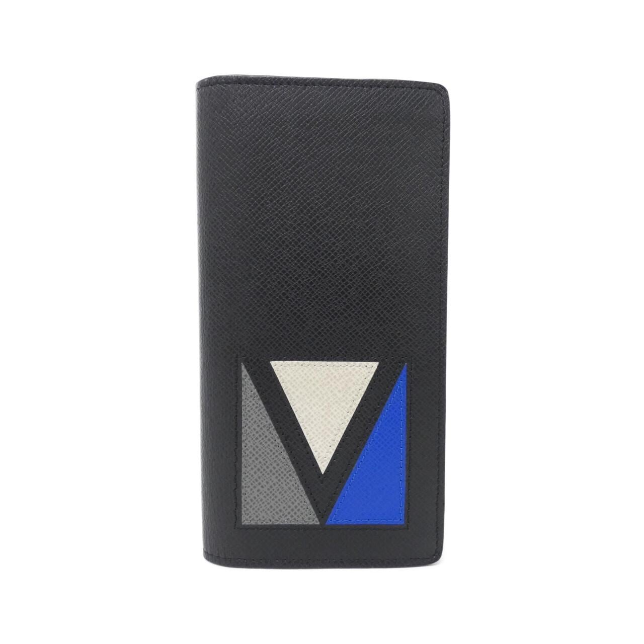 LOUIS VUITTON Taiga Portefeuille Brazza M30791 皮夾