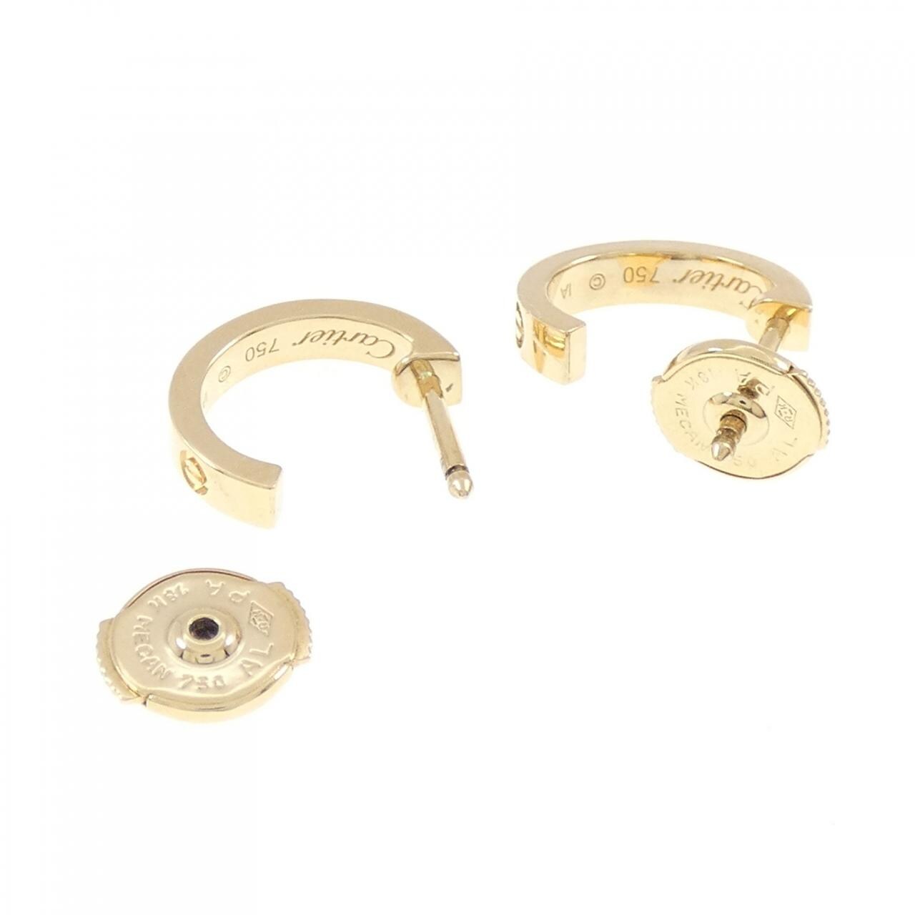 カルティエ ミニラブ ピアス