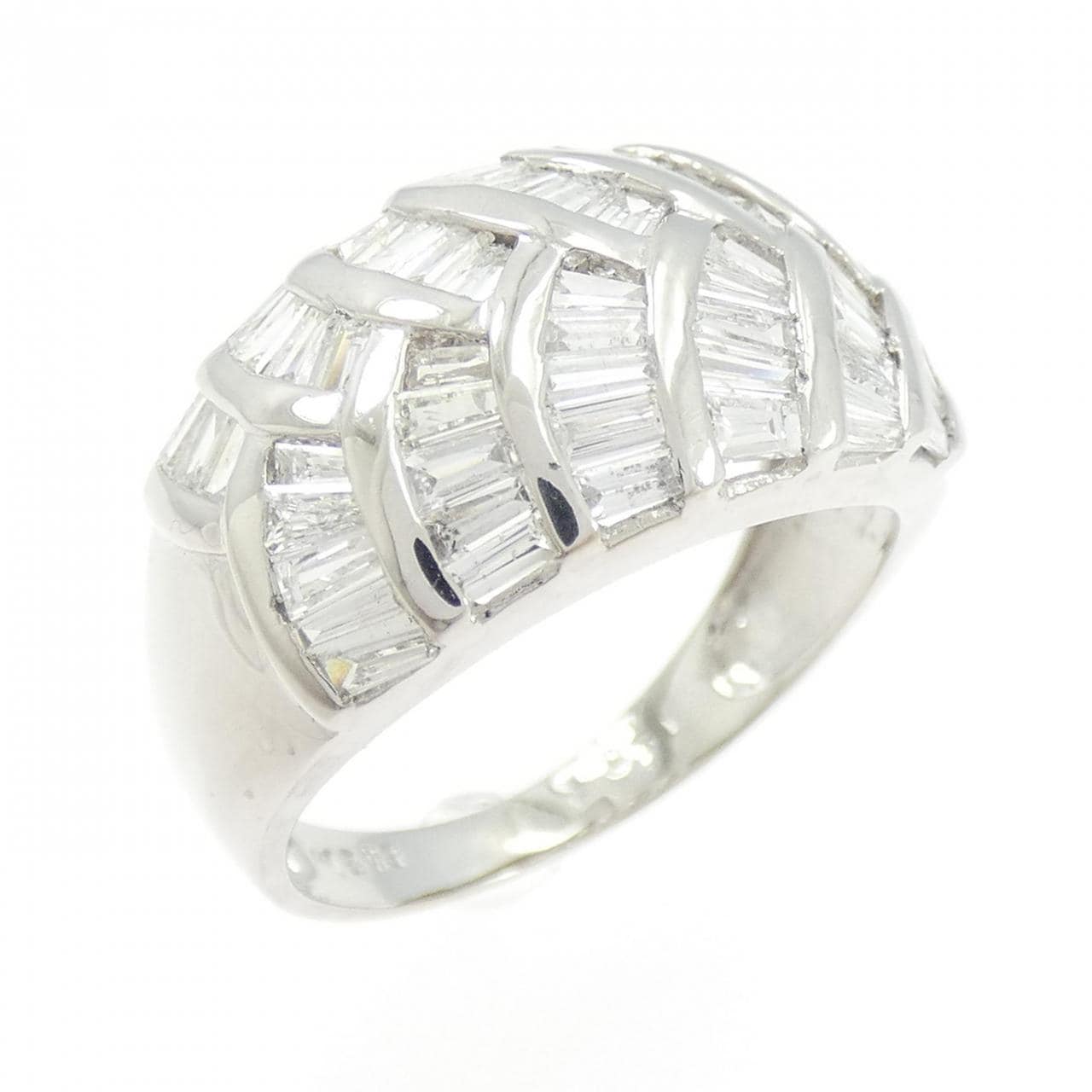 K18WG ダイヤモンド リング 1.50CT