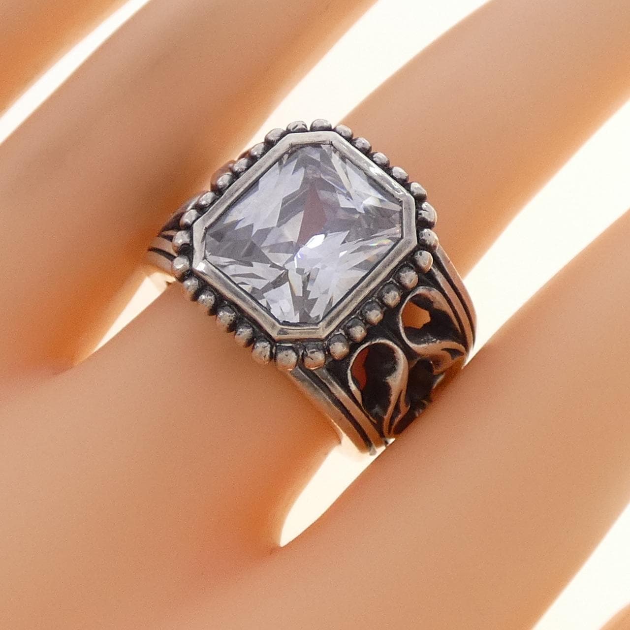 925SV キュービック リング