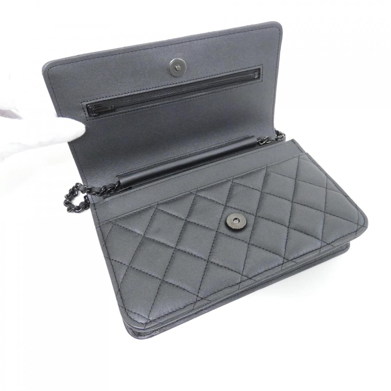 シャネル タイムレスクラシック ライン AP0250 チェーンウォレット
