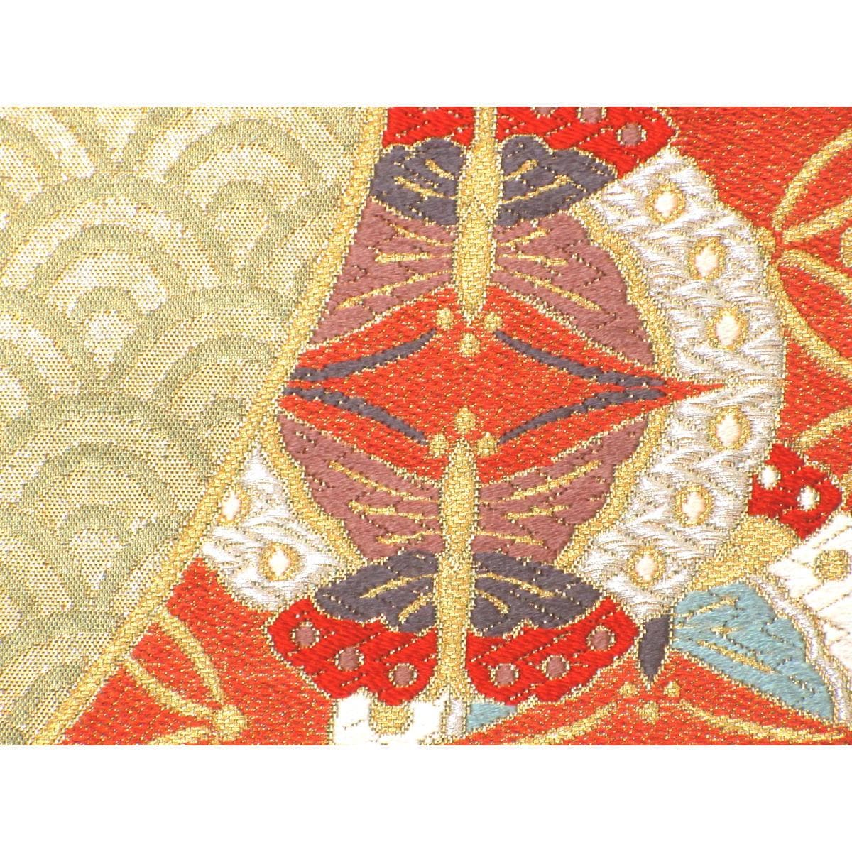 袋帯　佐賀錦　全通柄