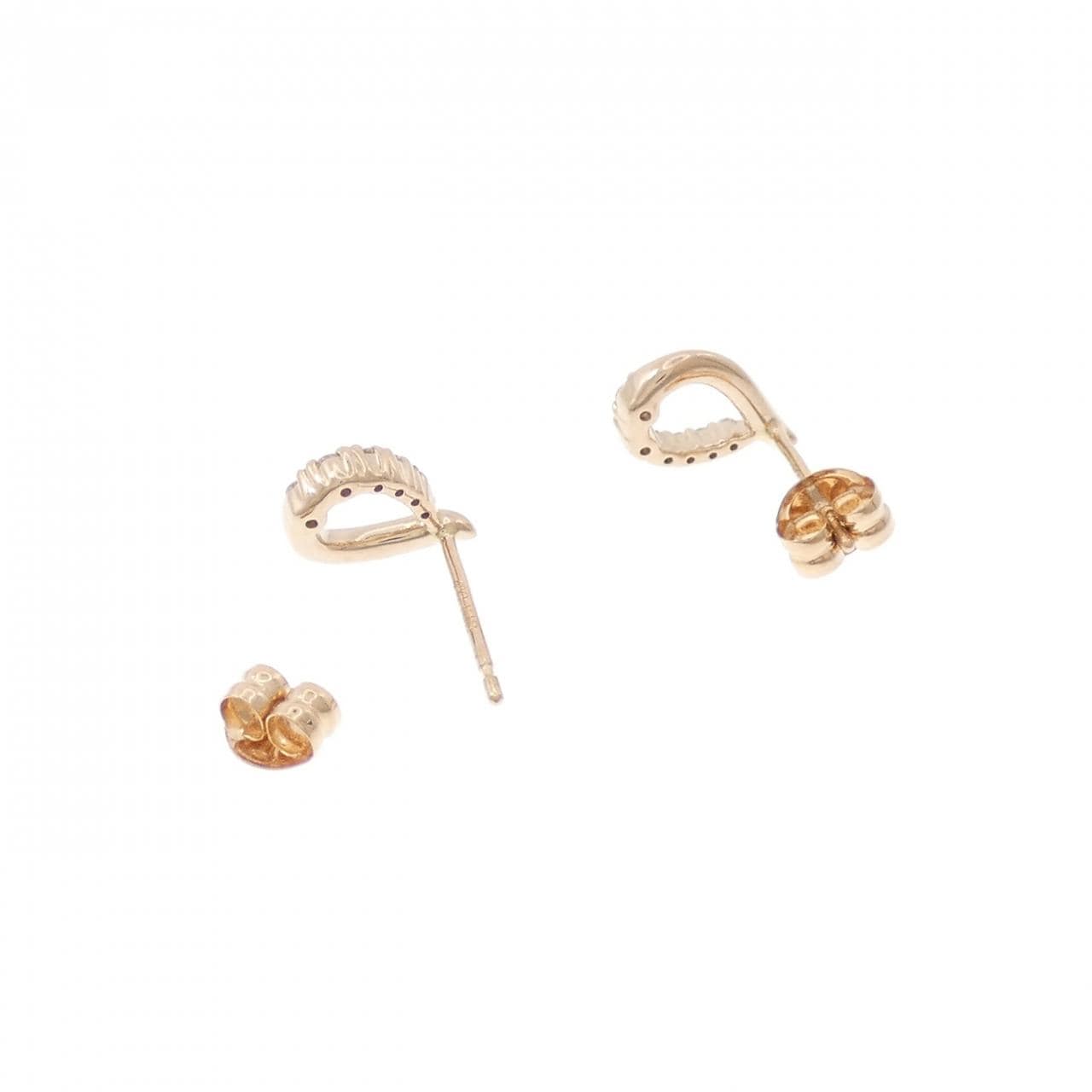 4゜C ダイヤモンド ピアス