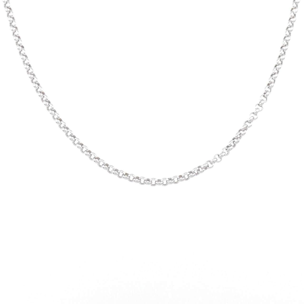 [BRAND NEW] K18WG chain necklace
