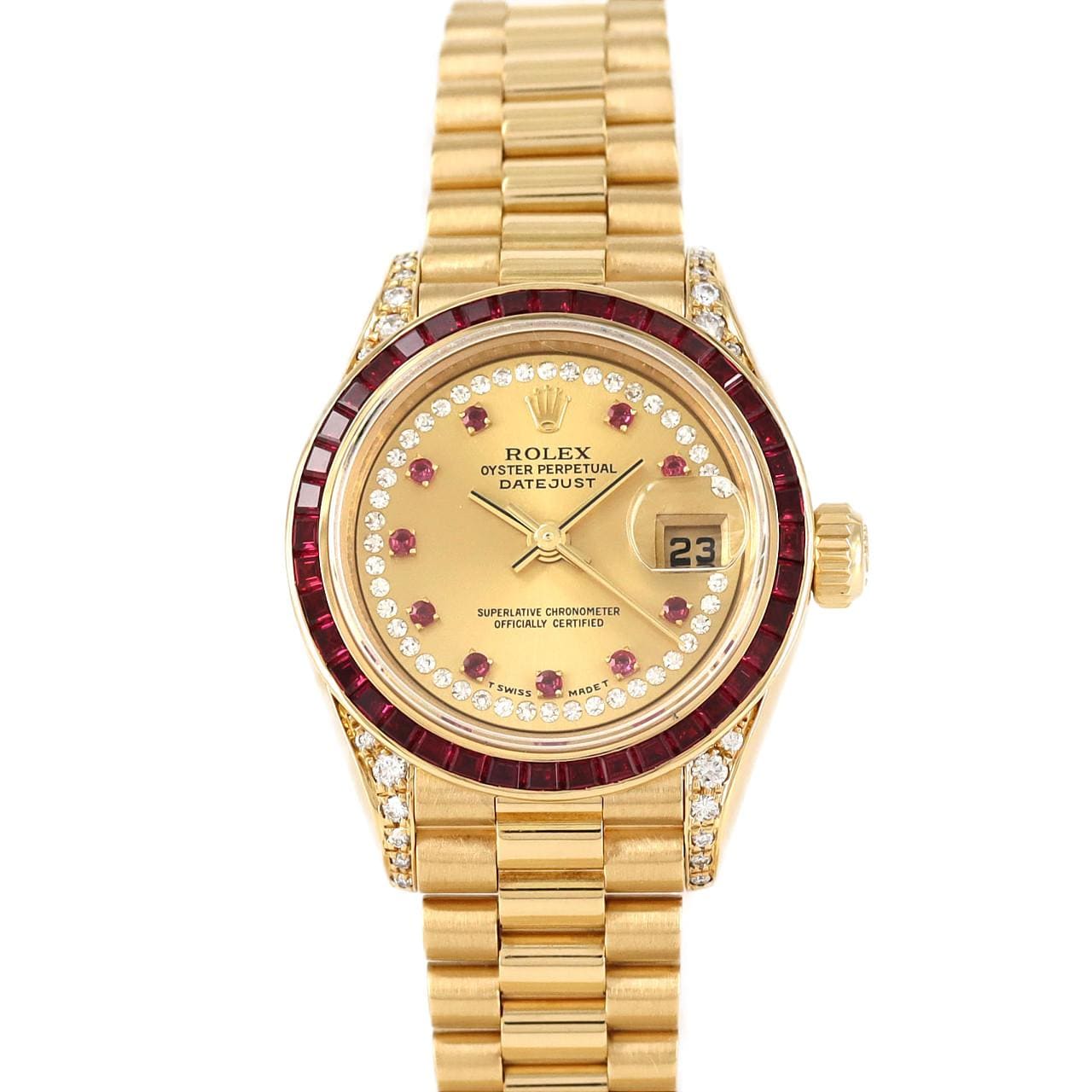 ROLEX Datejust 69028RU YG Automatic number