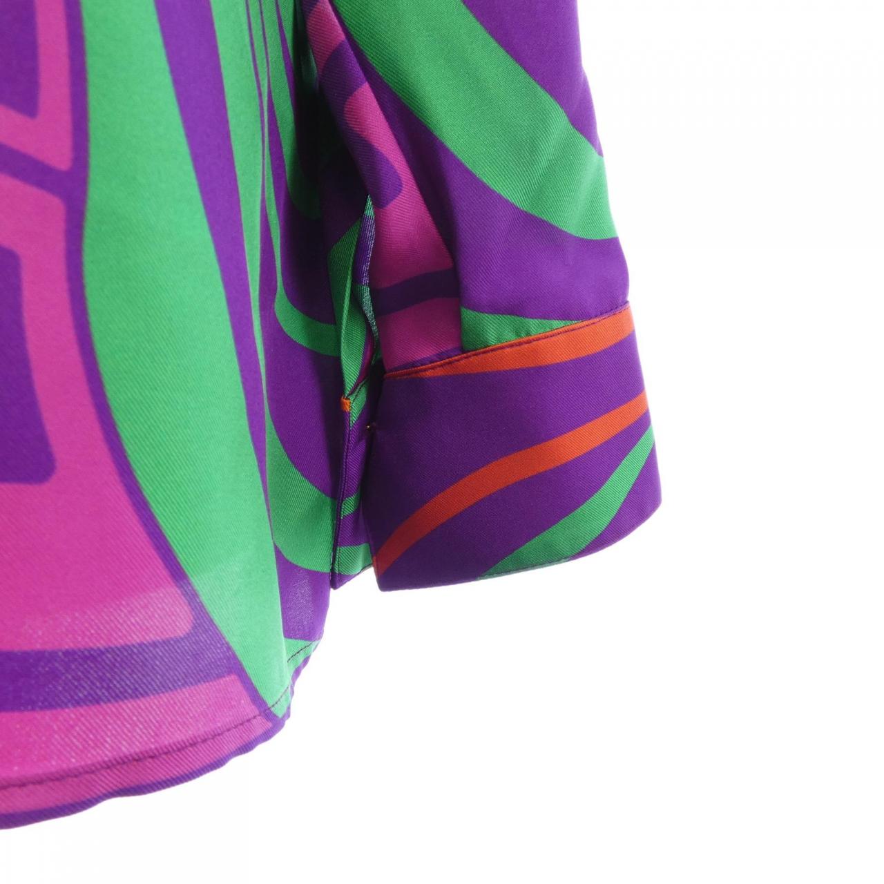 ヴェルサーチェ VERSACE 1001360 1A02876 S／Sシャツ