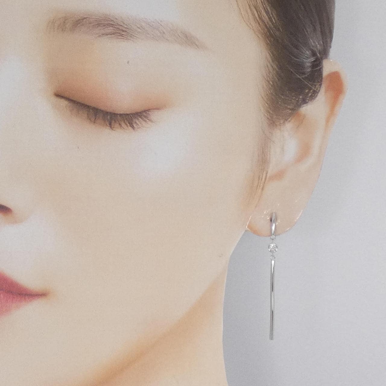 スタージュエリー ダイヤモンド ピアス 0.06CT