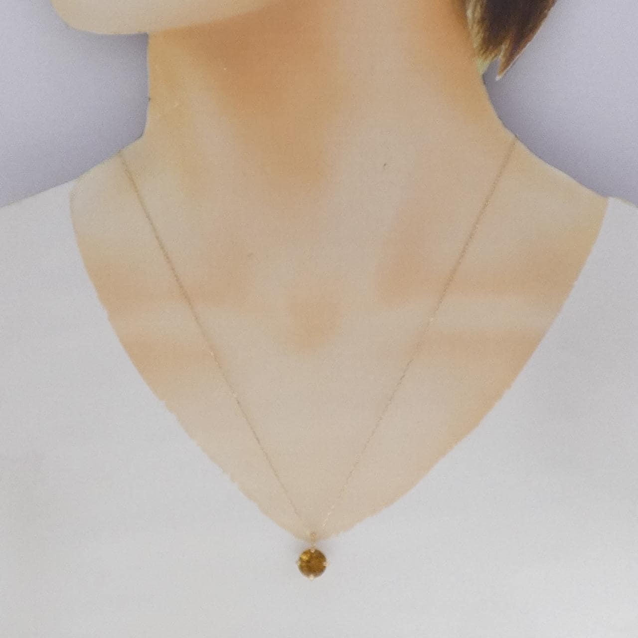 K10YG シトリン ネックレス