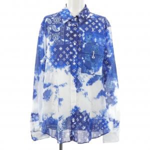 ルイヴィトン LOUIS VUITTON モノグラムバンダナフックディテールロングスリーブシャツ HNS08WN08 シャツ