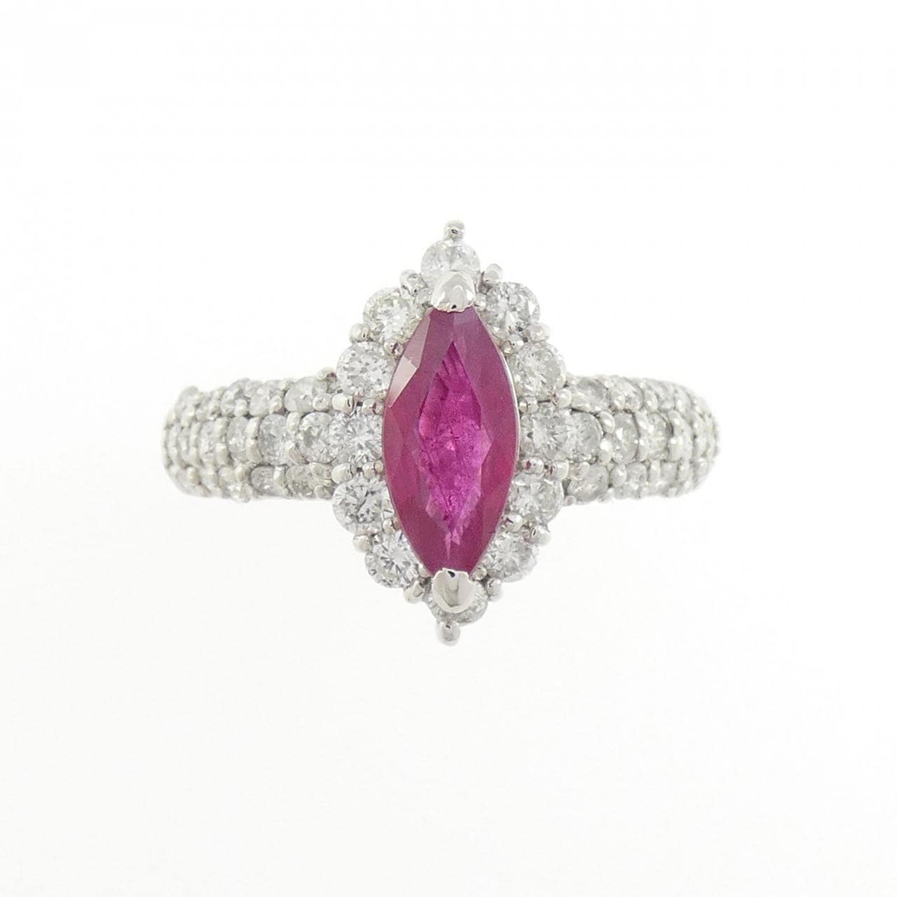 PT900 ルビー リング 0.97CT
