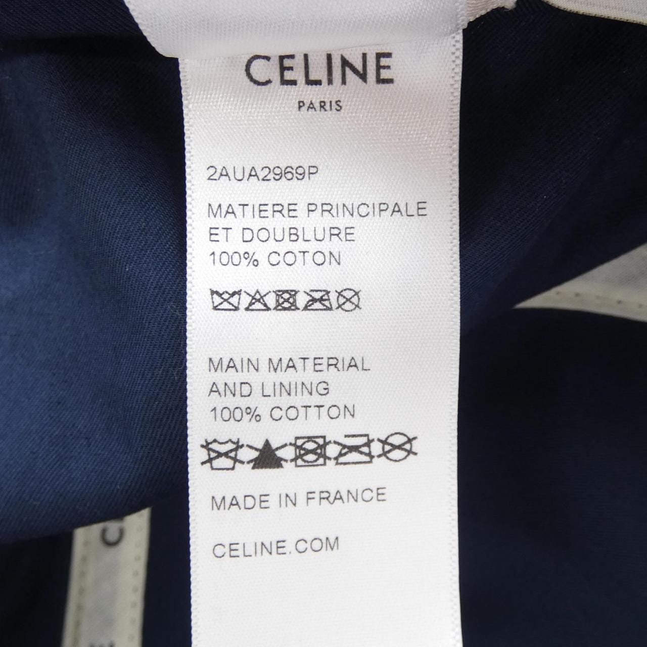 セリーヌ CELINE イニシャルベースボール 2AUA2969P キャップ